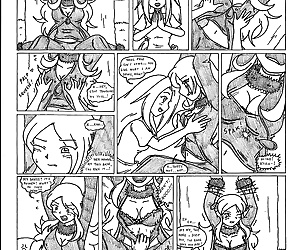 el manga Cynthia y el diosa, yuri , femdom  pokemon
