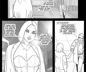  manga Emma Frost VS The Brain Worms - part 2, rape , superheroes 