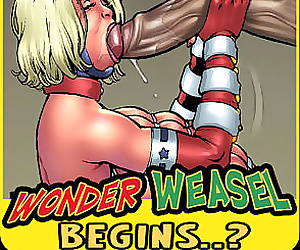  manga Superheroine Comixx- Wonder Weasel.., blowjob , group  interracical