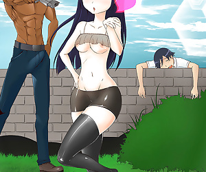 el manga kuroneko’s interracial cuckolding.., blowjob , threesome  double-penetration
