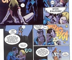 el manga los superhéroes de ny, hardcore  superheroes