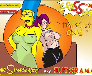  manga Simpson & Futurama- The First One, blowjob  simpsons