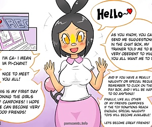 漫画 pi chan’s 首, big boobs , pokemon 