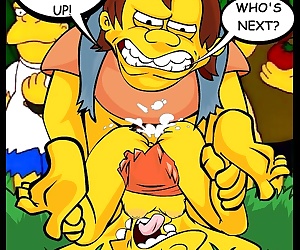  manga Simpsons- The Pornsons, incest , family 