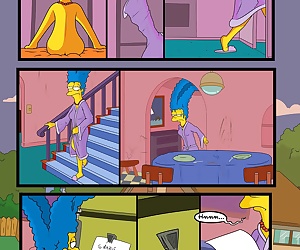  manga The Simpsons-Day in the Life of Marge, interracical  incest