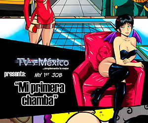  manga Travestis Mexico- My 1st Job, threesome  bondage
