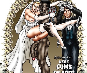 manga blacknwhite les mariées et les noirs 2, hardcore , interracical 