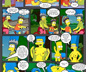  manga Simpsons Hot Days chapter 2, mom , family  cartoon