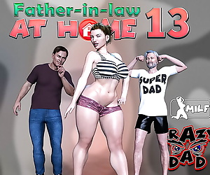  manga CrazyDad- Father-in-Law at Home Part 13, blowjob , 3d 