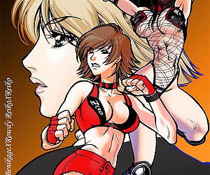  manga Rumble Roses- Comics Toons, group , lesbian 
