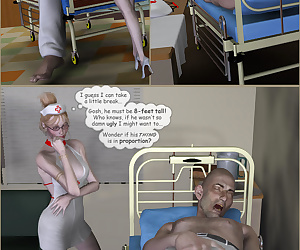 Manga w pacjent w pokój 313, 3d , hardcore 