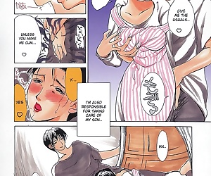  manga Erotic Heart Mother 5, blowjob , incest 