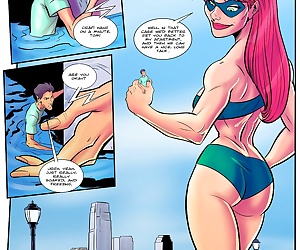  manga The Superheroine’s Daughter 2, big boobs  daughter