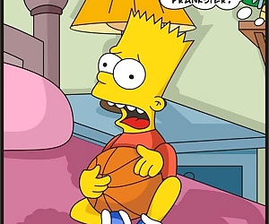  manga The Simpsons- Bart Entraped, rape , blowjob 