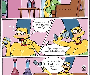  manga The Simpsons- Marge Exploited, incest , mom 