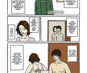  manga Mom and Brother- Hentai, incest , sister 
