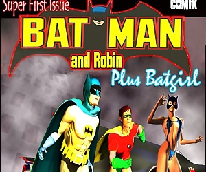  manga Batman and Robin 1, 3d , big boobs 