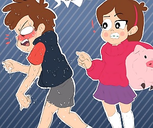  manga Gravity Falls- Gettin´Dipper, incest  cartoon