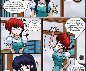 el manga ranma 1 Parte 2, gender bending 