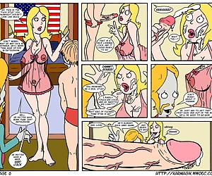 manga The American Wet Dream, threesome , femdom  mother