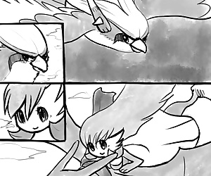  manga Feathery Aura, furry  pokemon