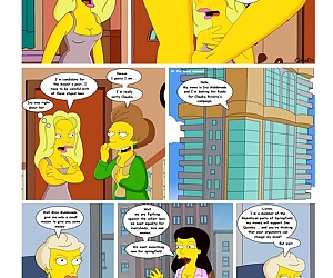 Manga podbój z Springfield, yuri , lesbian 