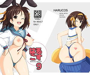  manga HaruCos 9, haruhi suzumiya , full color , manga  doujinshi