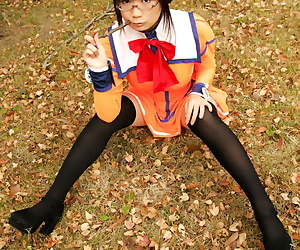  manga namachoko - gifutamashii fukkokuban -.., rikku , yuna , maid , stockings  schoolgirl